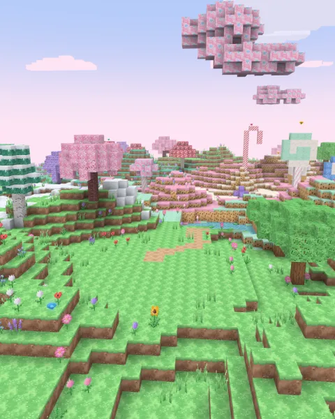 Everything Land: a bit of every world side by side.